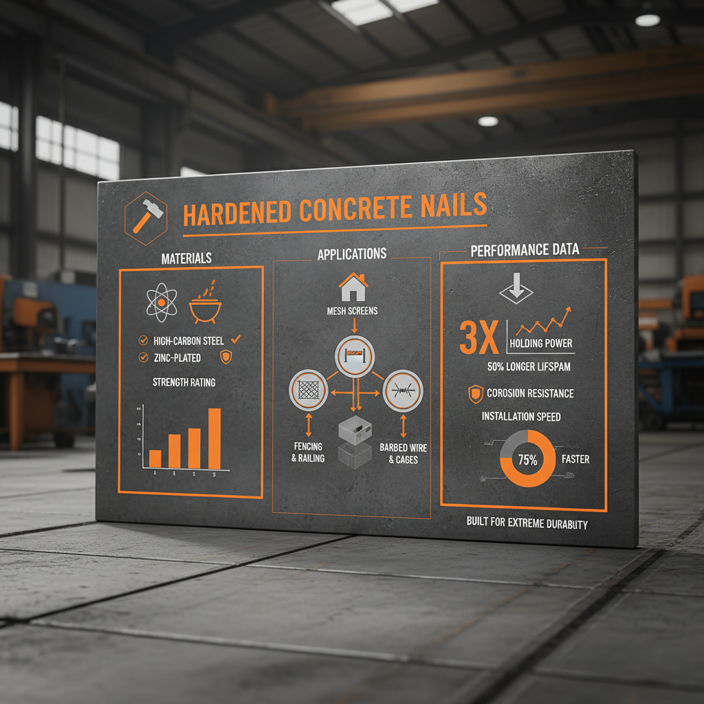 Comprehensive Guide to Selecting Hardened Nails for Concrete Applications