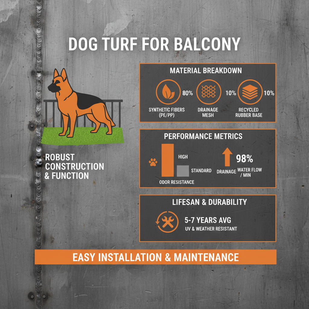 Create a Comfortable Space with the Best Dog Turf for Balcony Use
