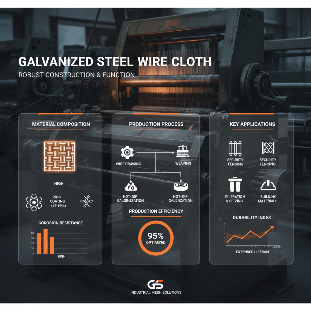 Comprehensive Guide to Galvanized Steel Wire Cloth Applications and Benefits Comprehensive Guide to Galvanized Steel Wire Cloth Applications and Benefits