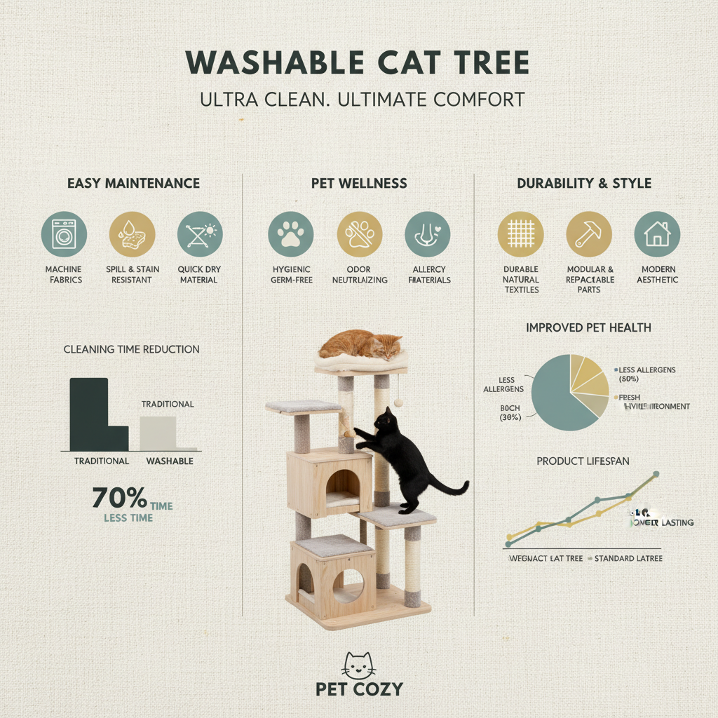 Discover the Benefits of a Washable Cat Tree for a Happy Cat and Home