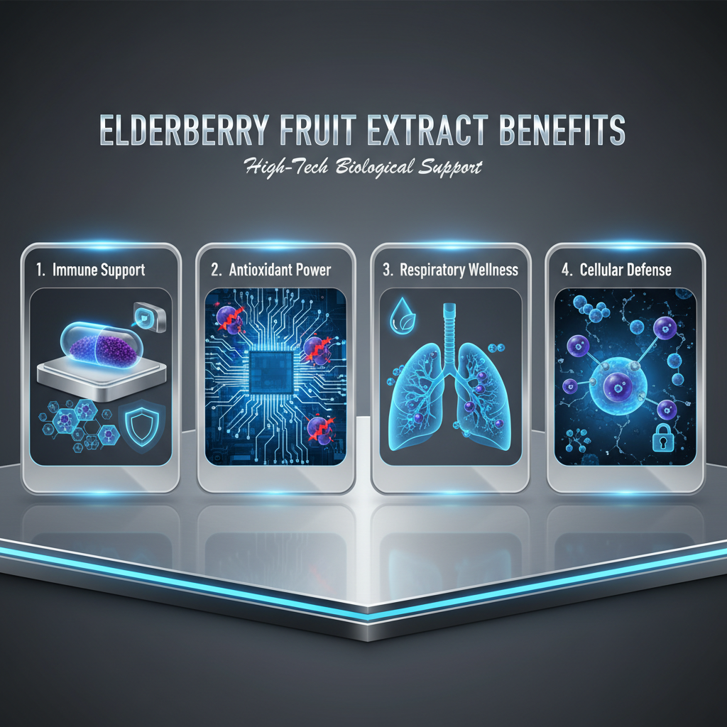 Unlock the Power of Elderberry Fruit Extract Benefits for Optimal Health