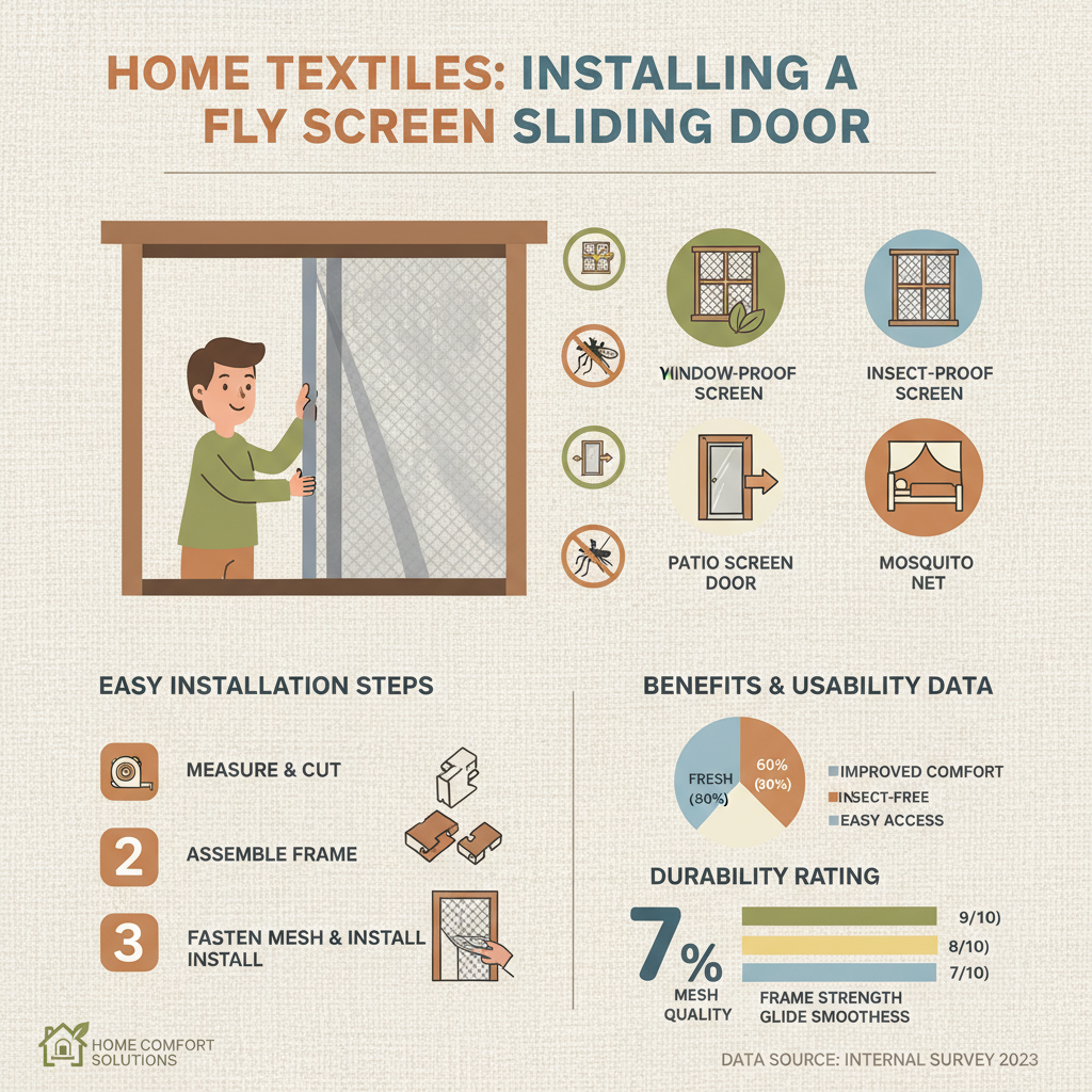 Comprehensive Guide to Installing Fly Screen Sliding Door for Enhanced Home Comfort
