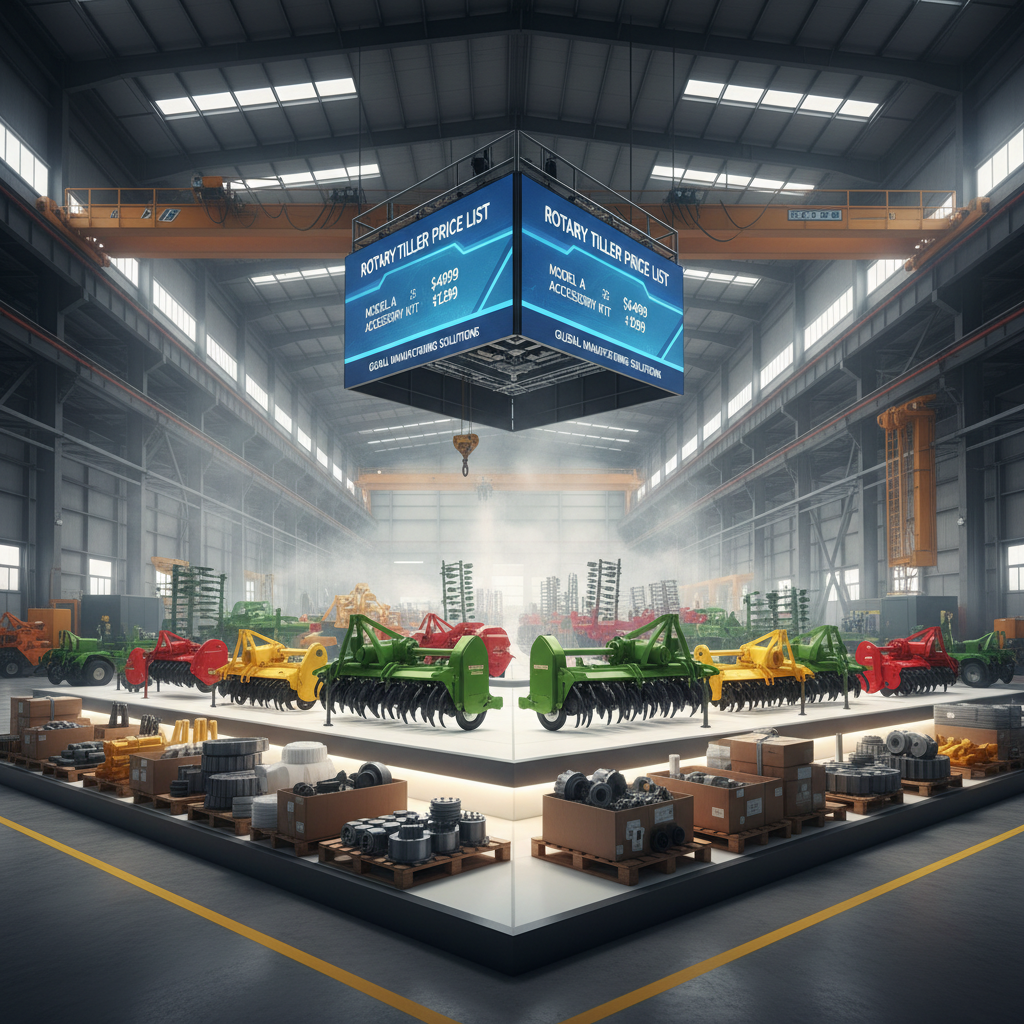 Understanding the Price of Rotary Tillers for Optimal Soil Preparation