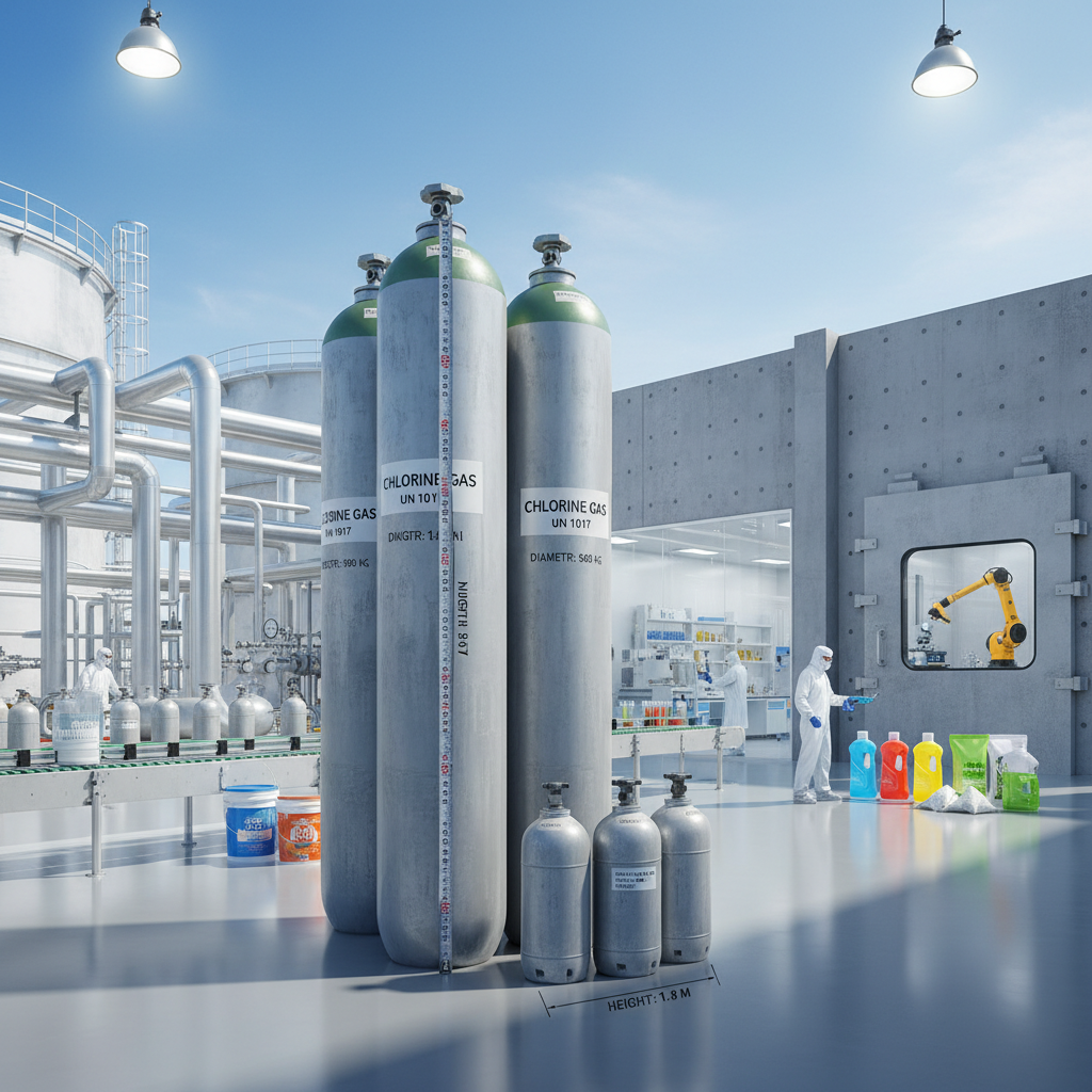 Comprehensive Guide to Chlorine Cylinder Dimensions for Safe Industrial Use