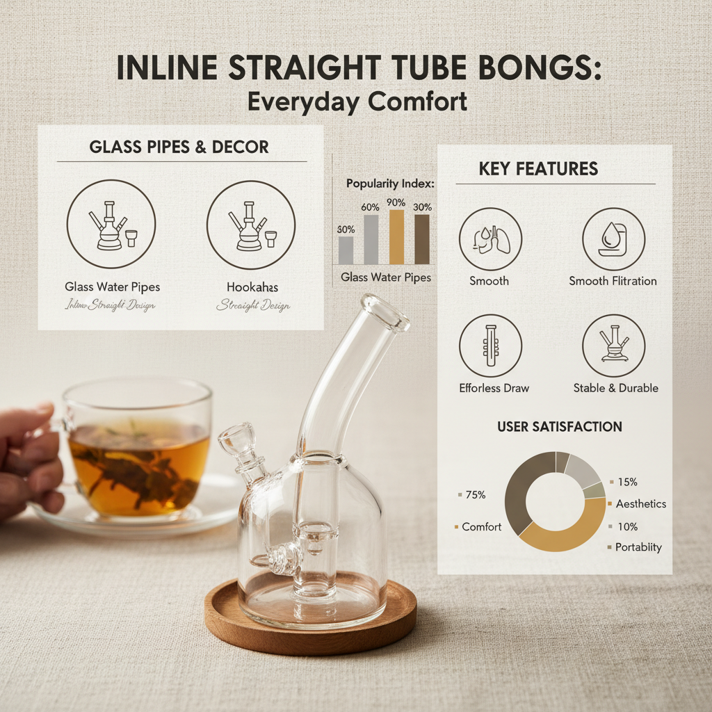Exploring the Benefits of Inline Straight Tube Bongs for a Superior Smoking Experience