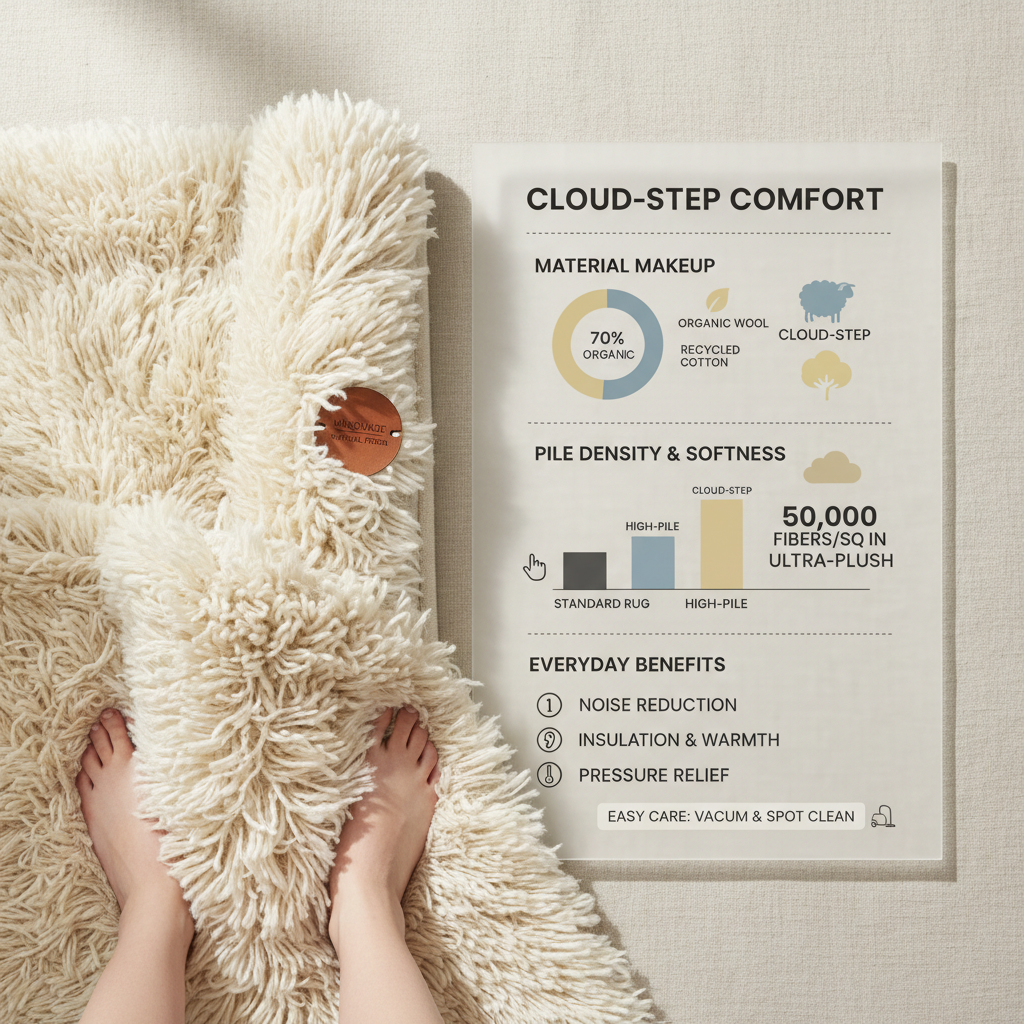 Enhance Your Living Space with a Luxurious Thick Fluffy Rug