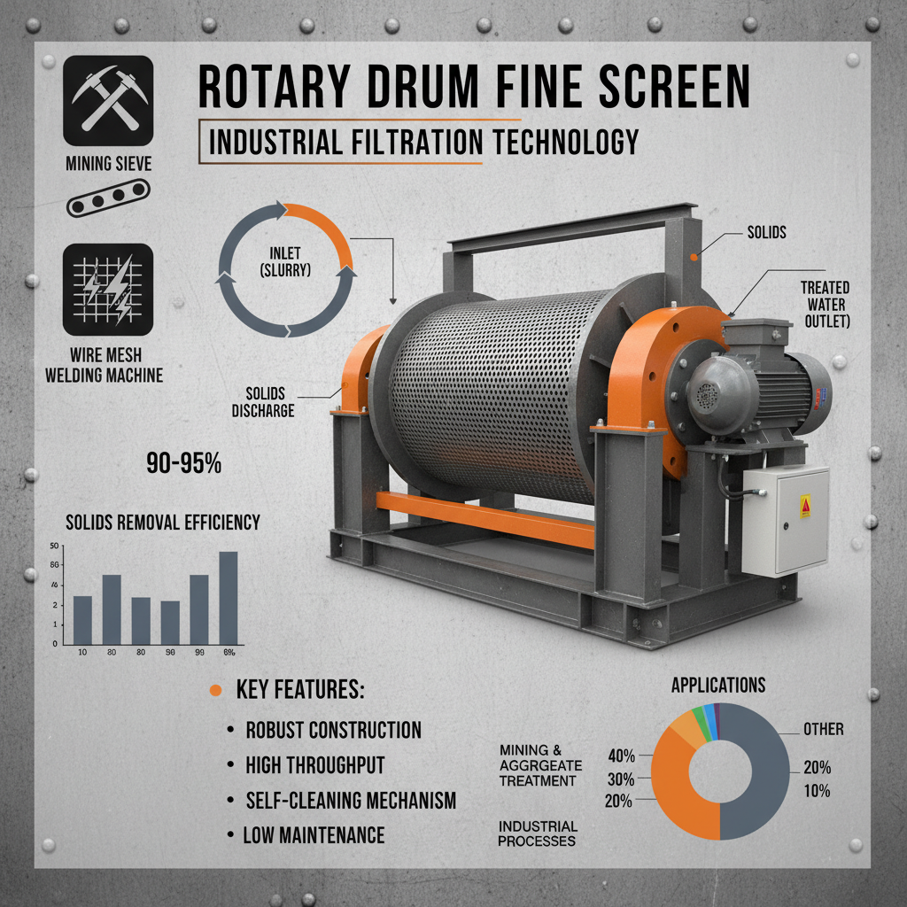 Optimizing Solid Liquid Separation with Rotary Drum Fine Screen Technology