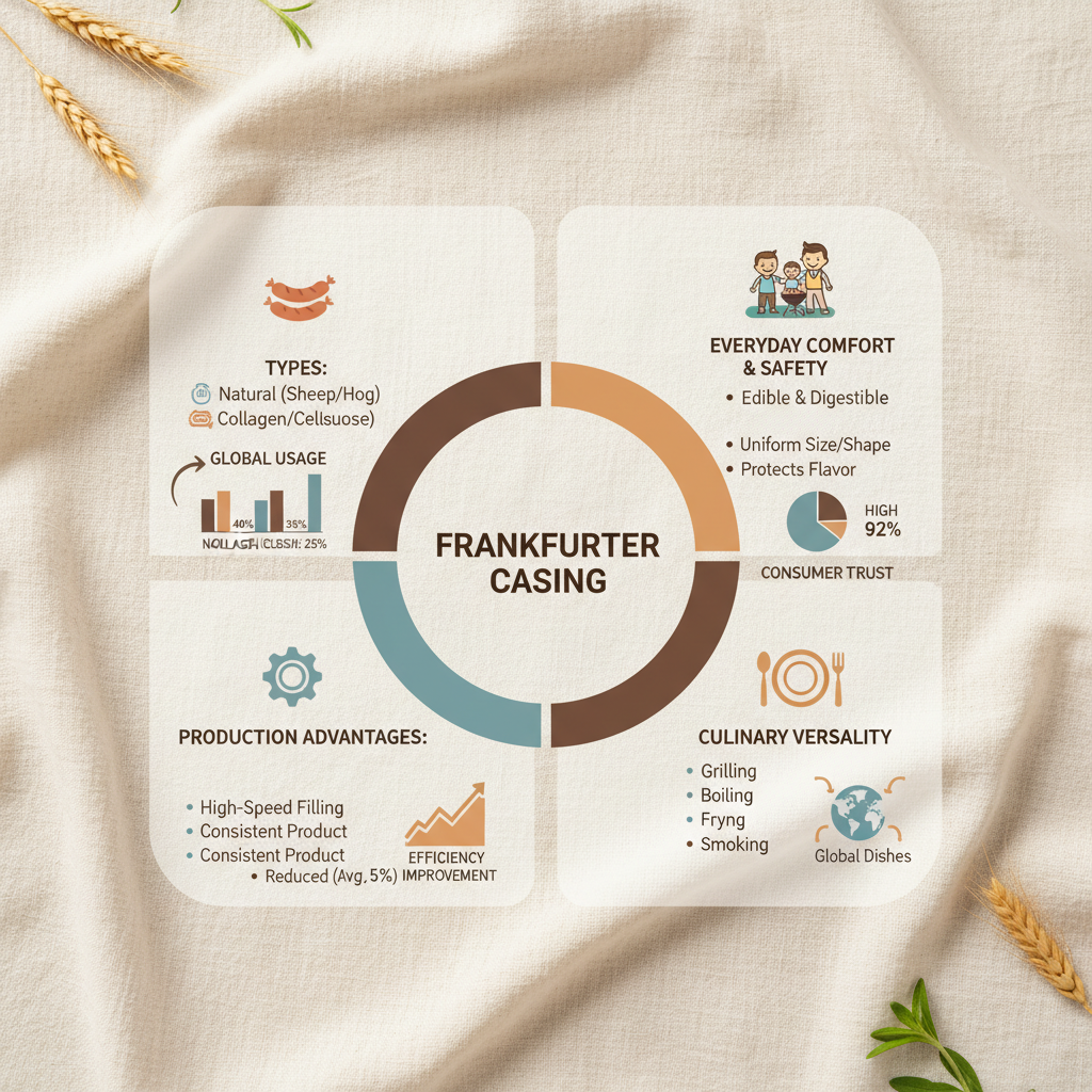 Comprehensive Guide to Frankfurter Casing Materials and Applications