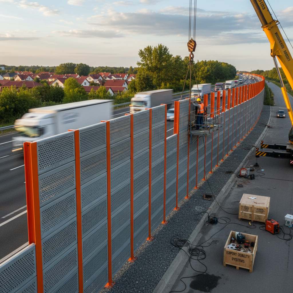 Effective Sound Barrier Fence Outdoor Solutions for Noise Reduction and Privacy