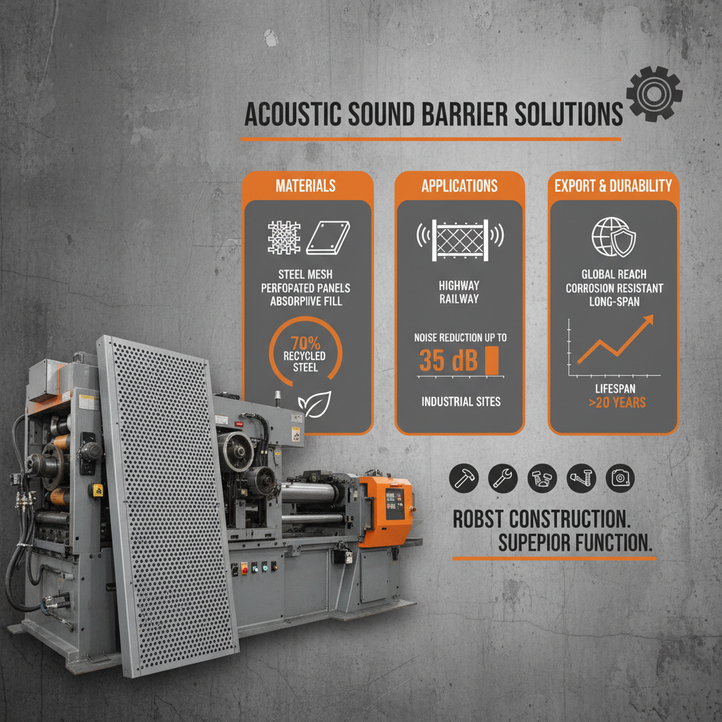 Comprehensive Guide to Acoustic Sound Barriers for Noise Mitigation