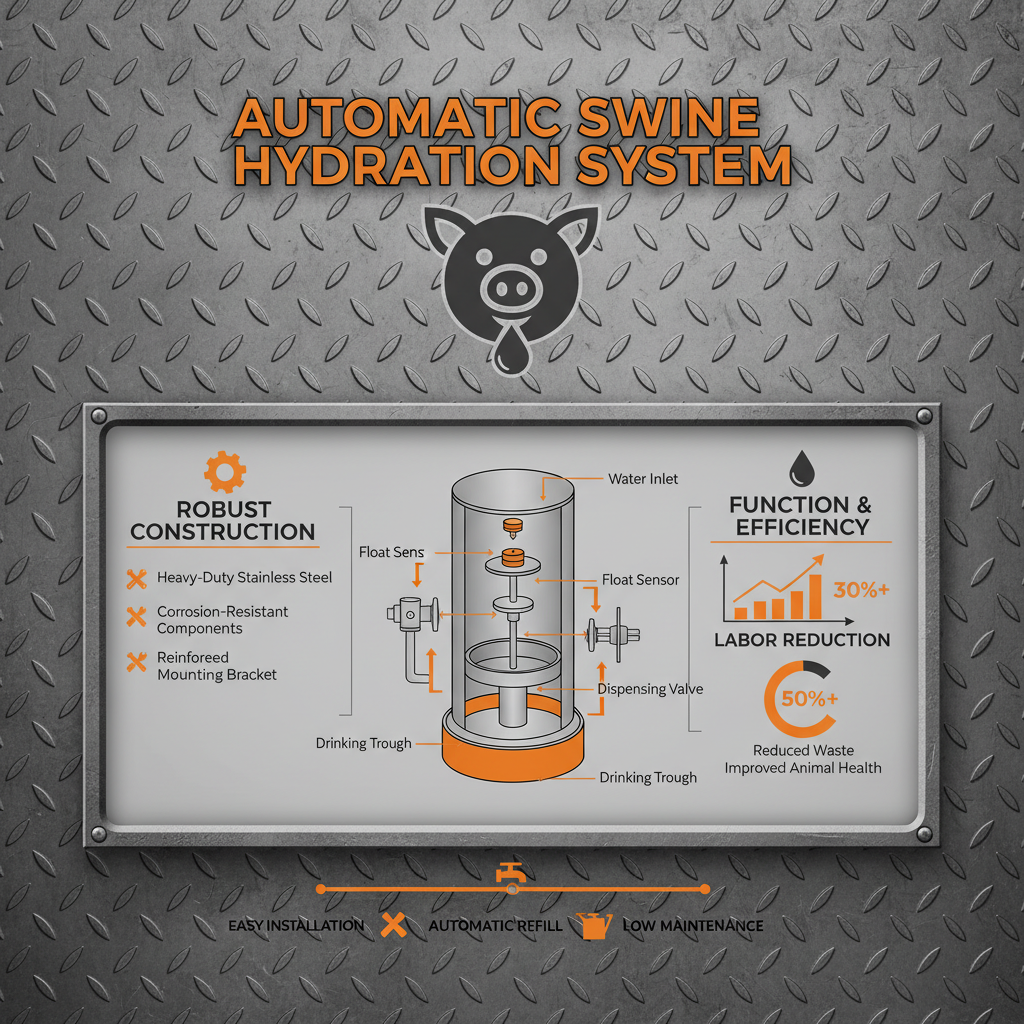 Comprehensive Guide to Selecting the Right Water Feeder for Pigs