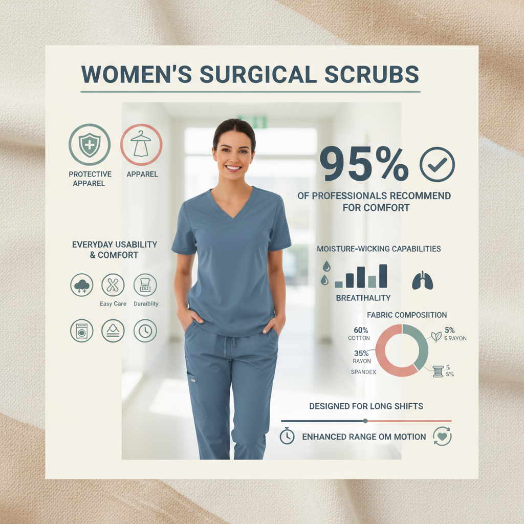 Comprehensive Guide to Choosing Comfortable and Professional Womens Surgical Scrubs