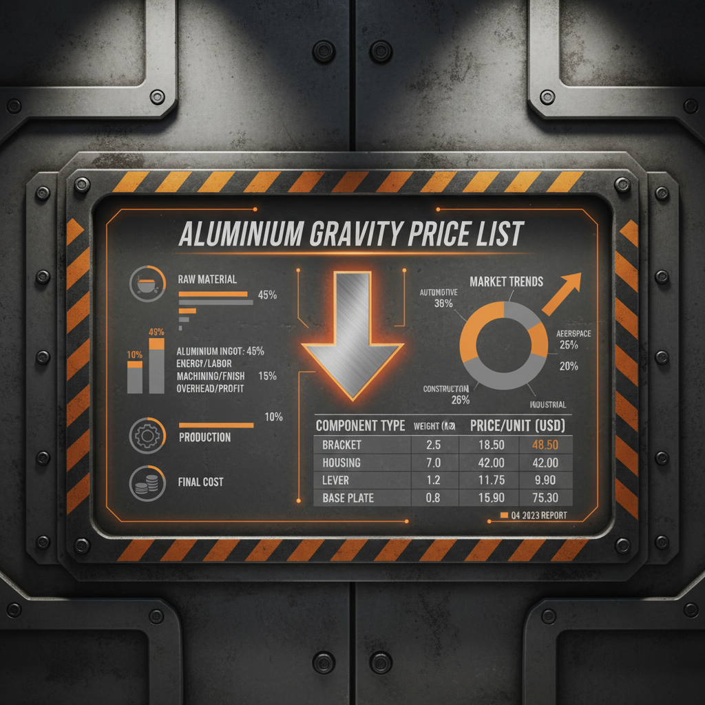 Comprehensive Aluminium Gravity Pricelist Guide for Informed Purchasing Decisions