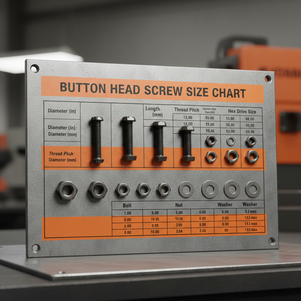 Comprehensive Button Head Screw Size Chart for Accurate Fastener Selection