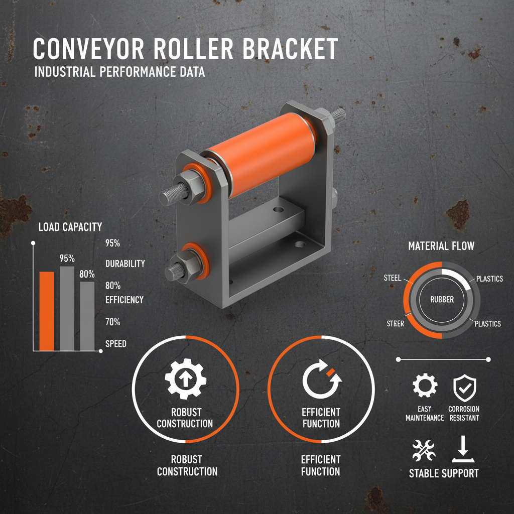 conveyor roller bracket