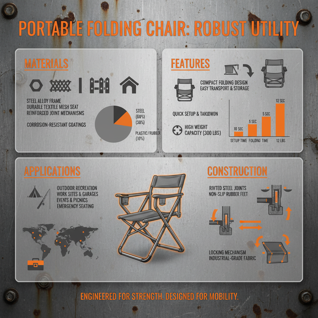 portable foldable chair