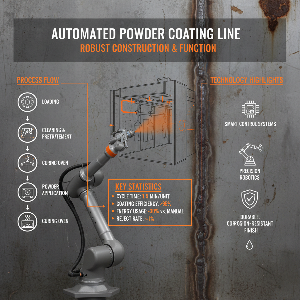 automated powder coating line