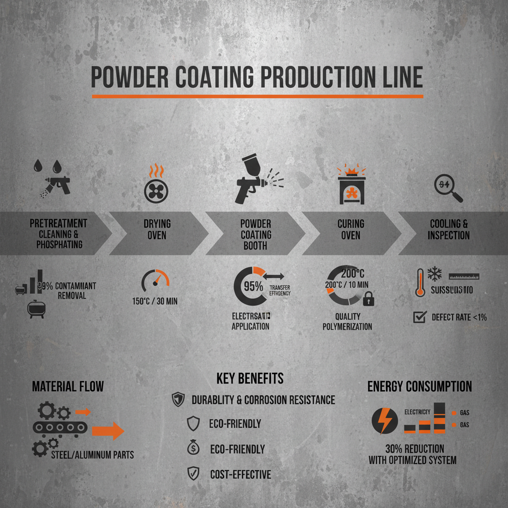 powder coating production line