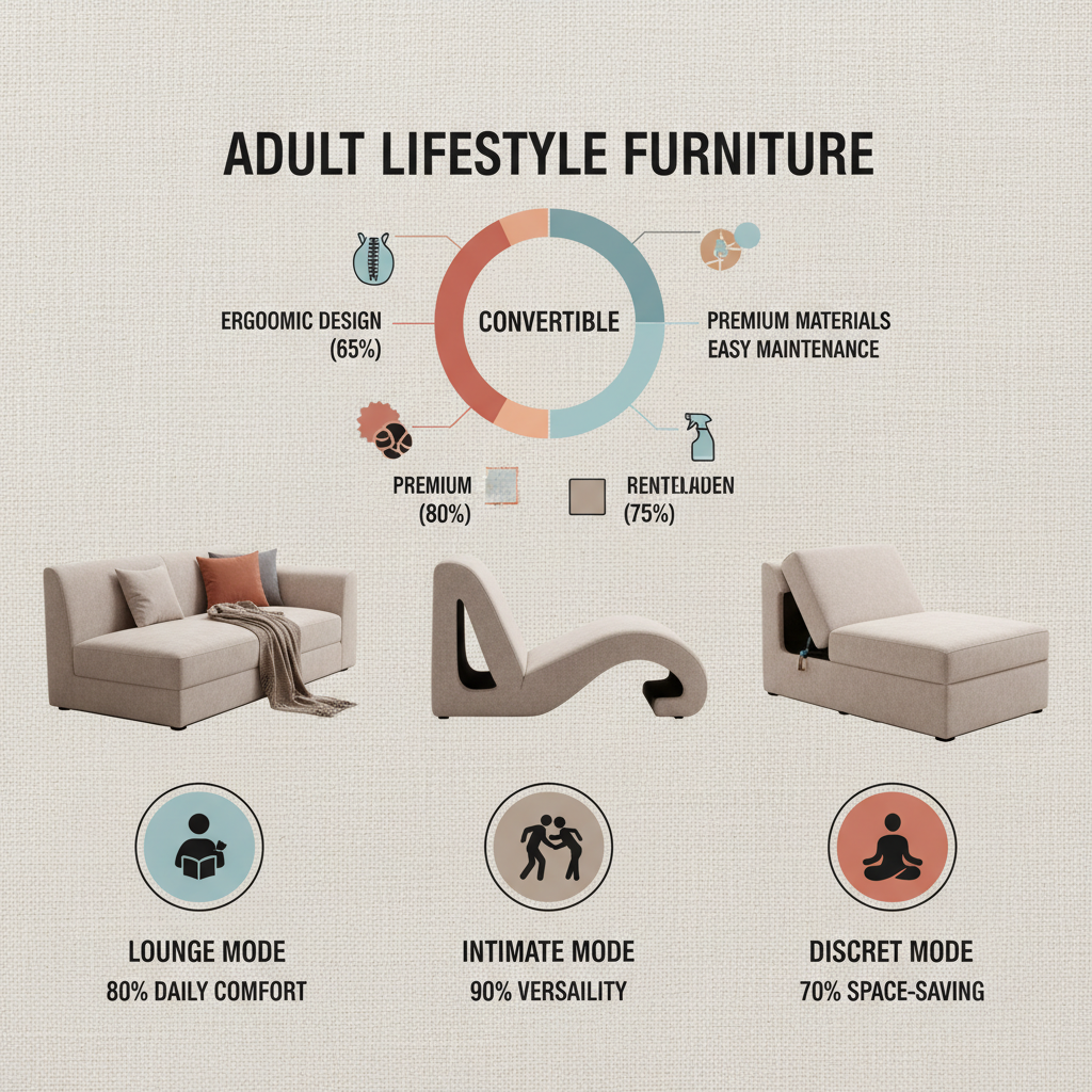 Discover Discreet Pleasure with Stylish Convertible Sex Furniture