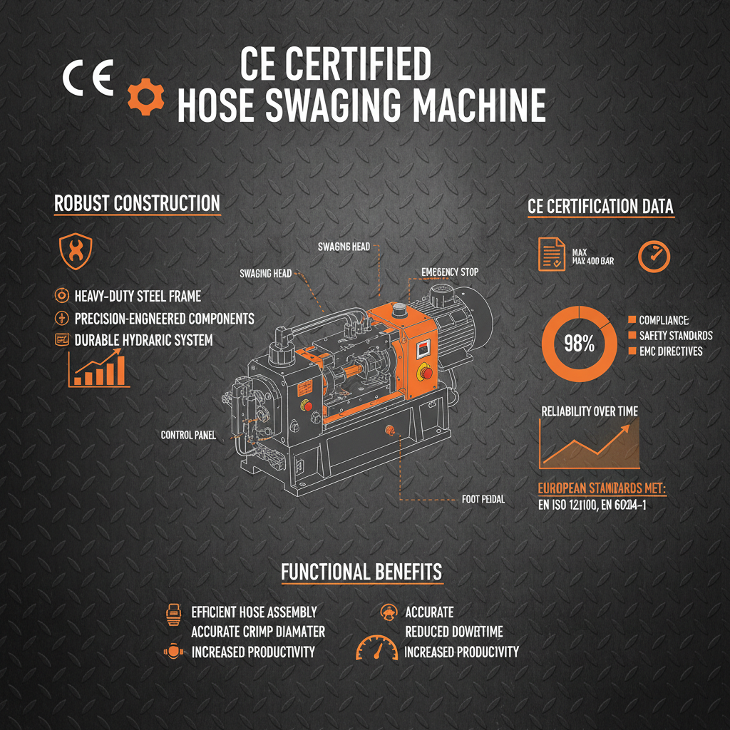CE Certification hose swaging machine