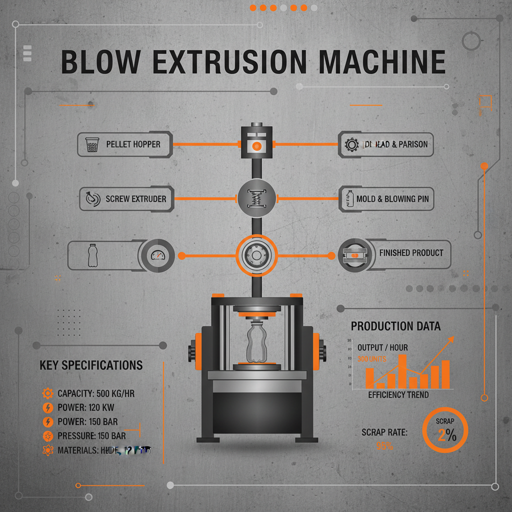 blow extrusion machine