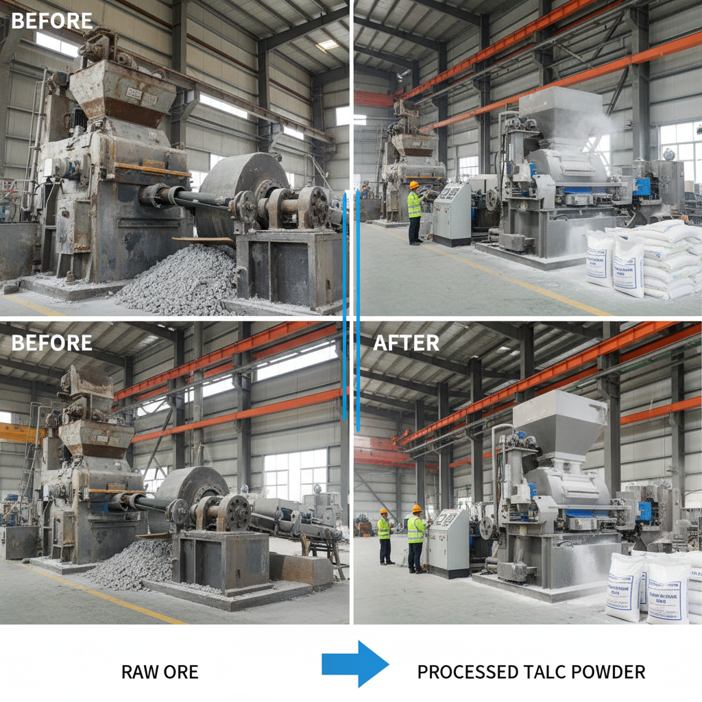 China high White Talc Powder