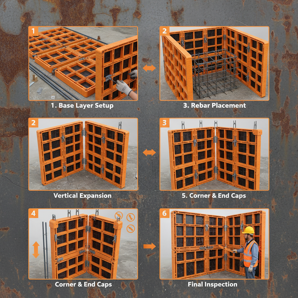 Optimizing Concrete Construction with Modular Plastic Wall Formwork Systems