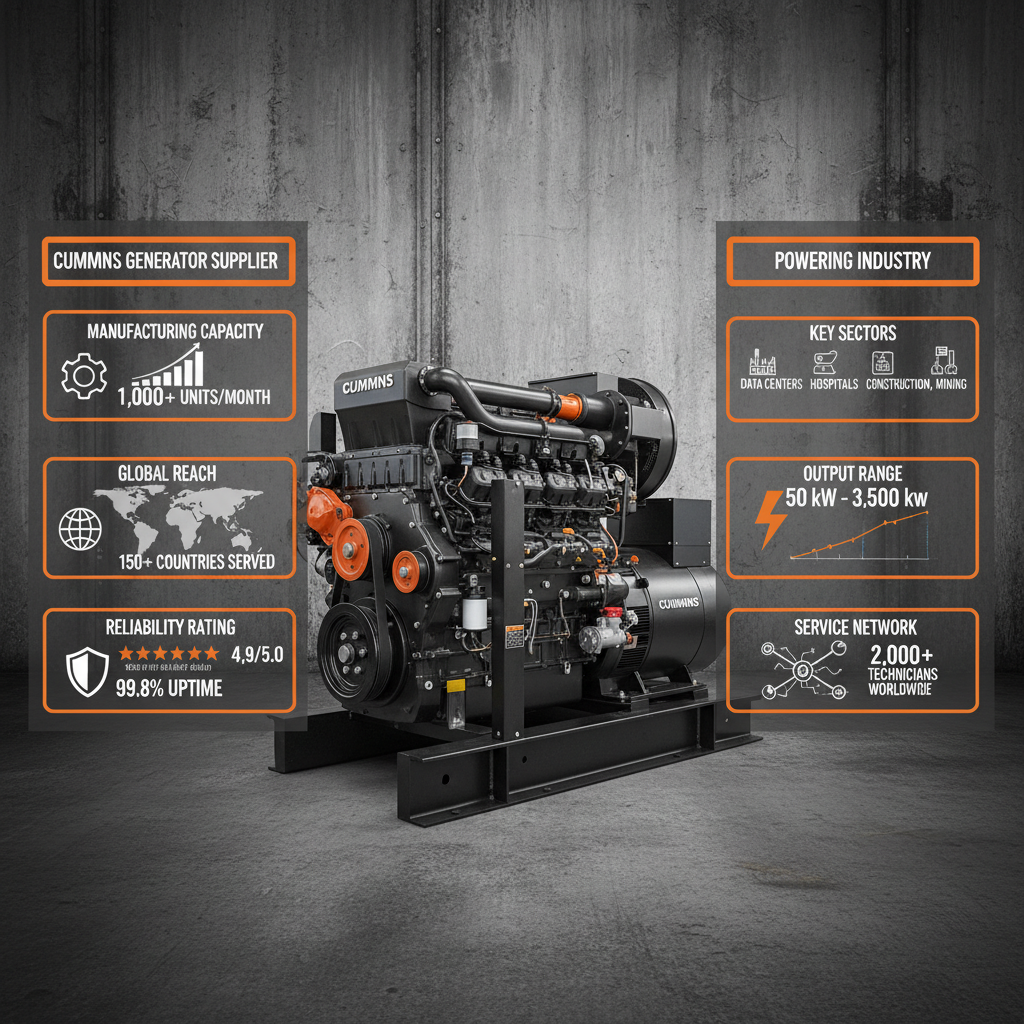 generatrice cummins Supplier