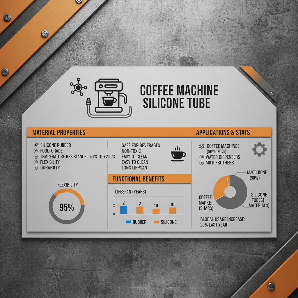 Coffee Machine Silicone Tube
