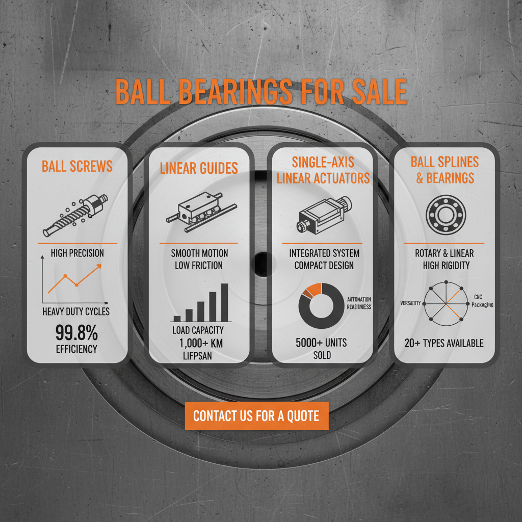 Find High Quality Ball Bearings For Sale From A Trusted Supplier