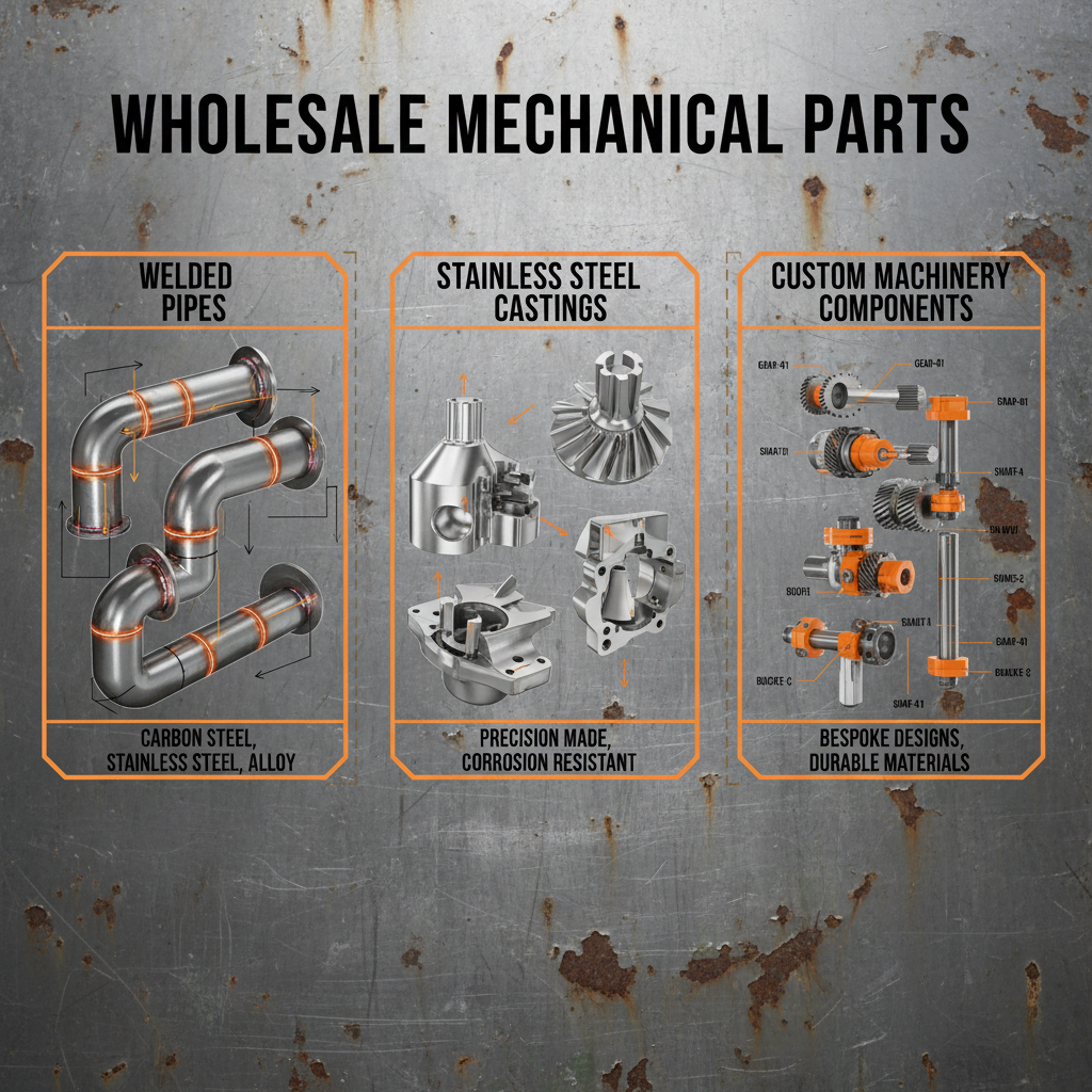 Sourcing Reliable Wholesale Mechanical Parts for Global Industries