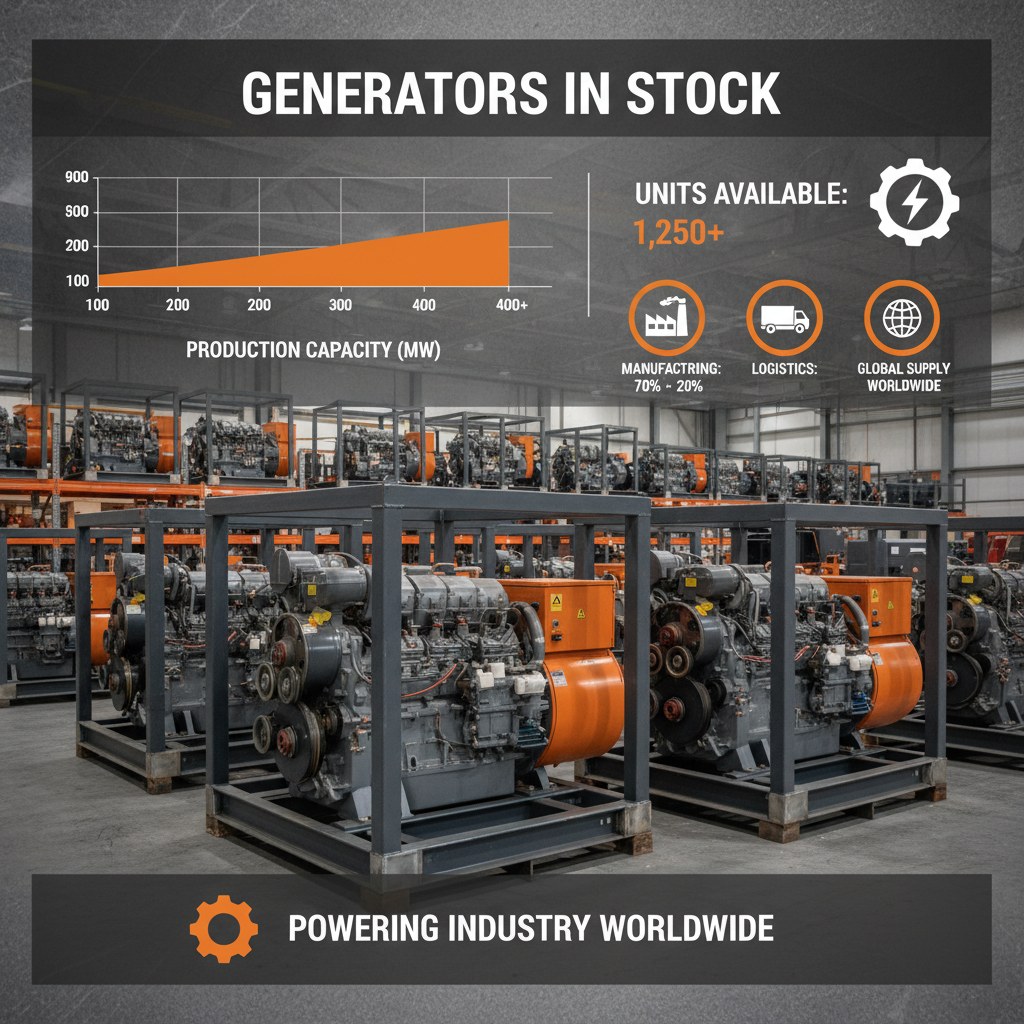 generators in stock Supplier