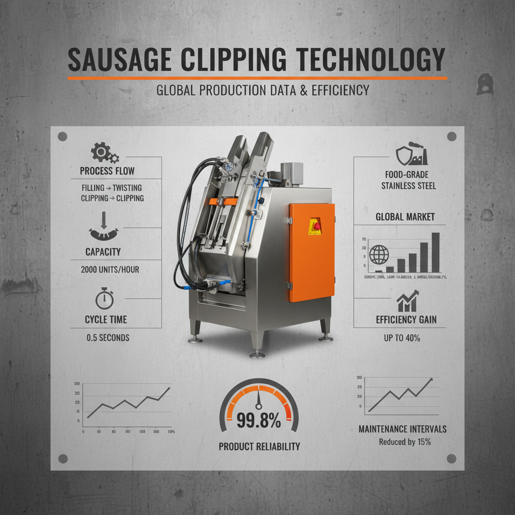 clipping machine for sausage Manufacture