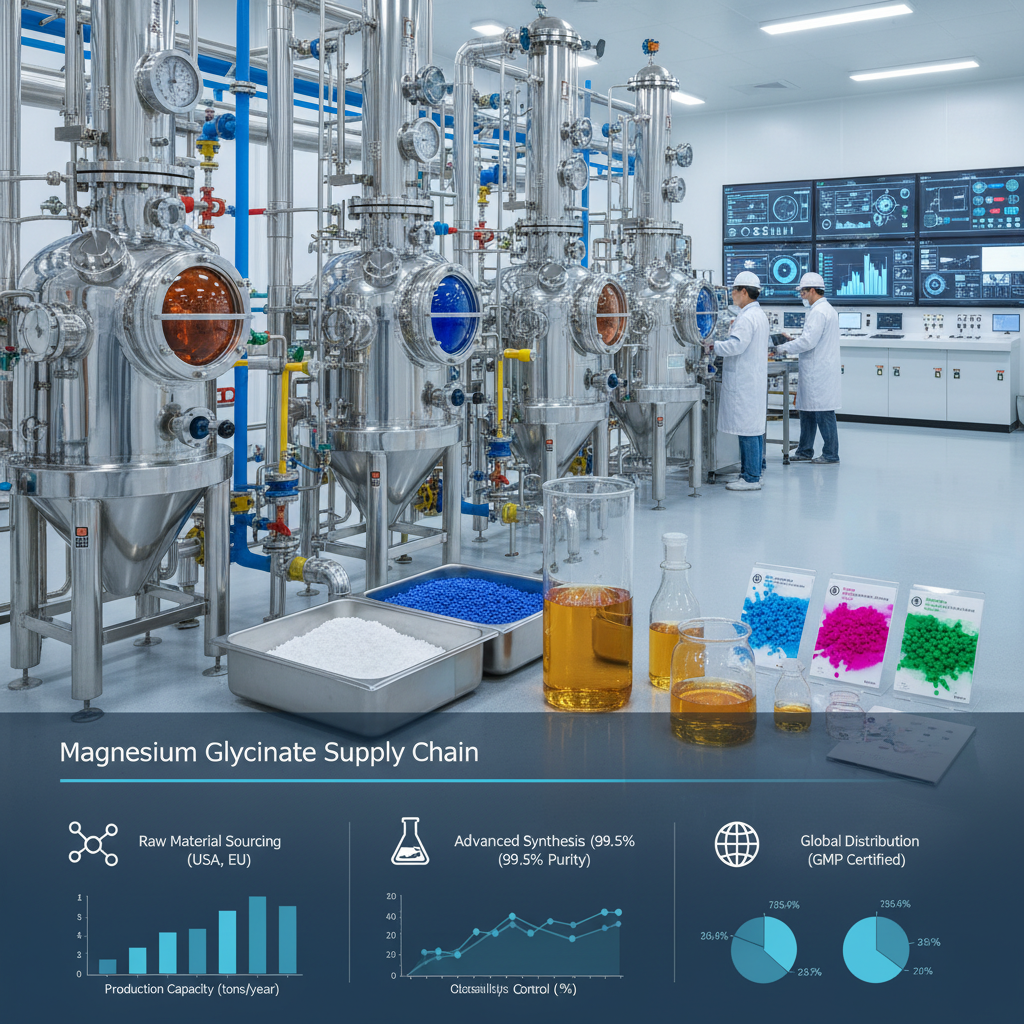 Find a Reliable Magnesium Glycinate Supplier for Quality Nutraceuticals