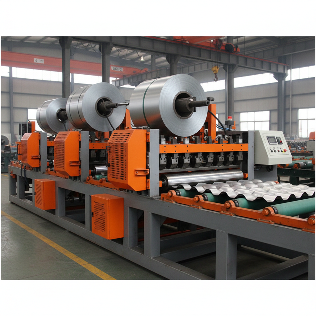 Advanced Corrugated Sheet Roll Forming Tile Machine for Efficient Production
