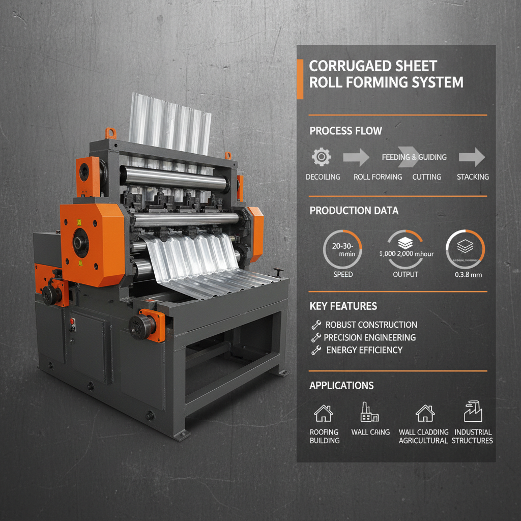Advanced Corrugated Sheet Roll Forming Tile Machine for Efficient Production