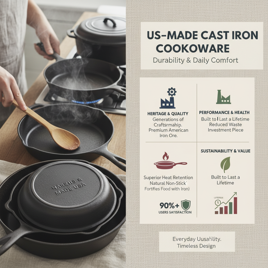 Discover the Benefits of Durable Us Made Cast Iron Cookware