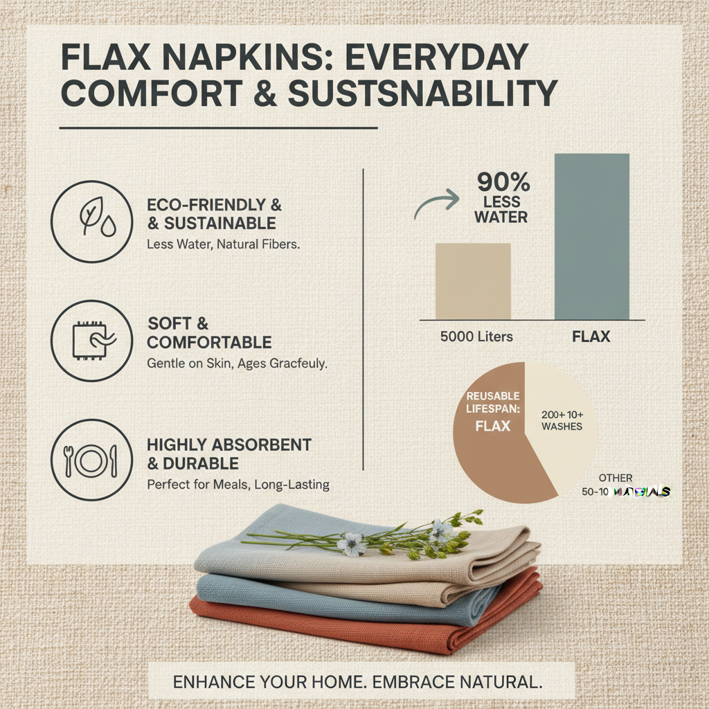 Elevate Your Dining Experience with Luxurious Flax Napkins