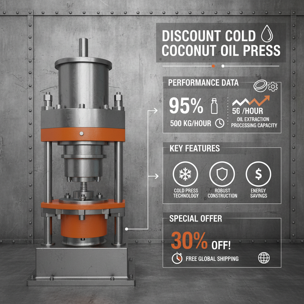 Find the Best Discount Oil Press Machine for Cold Coconut Oil Extraction