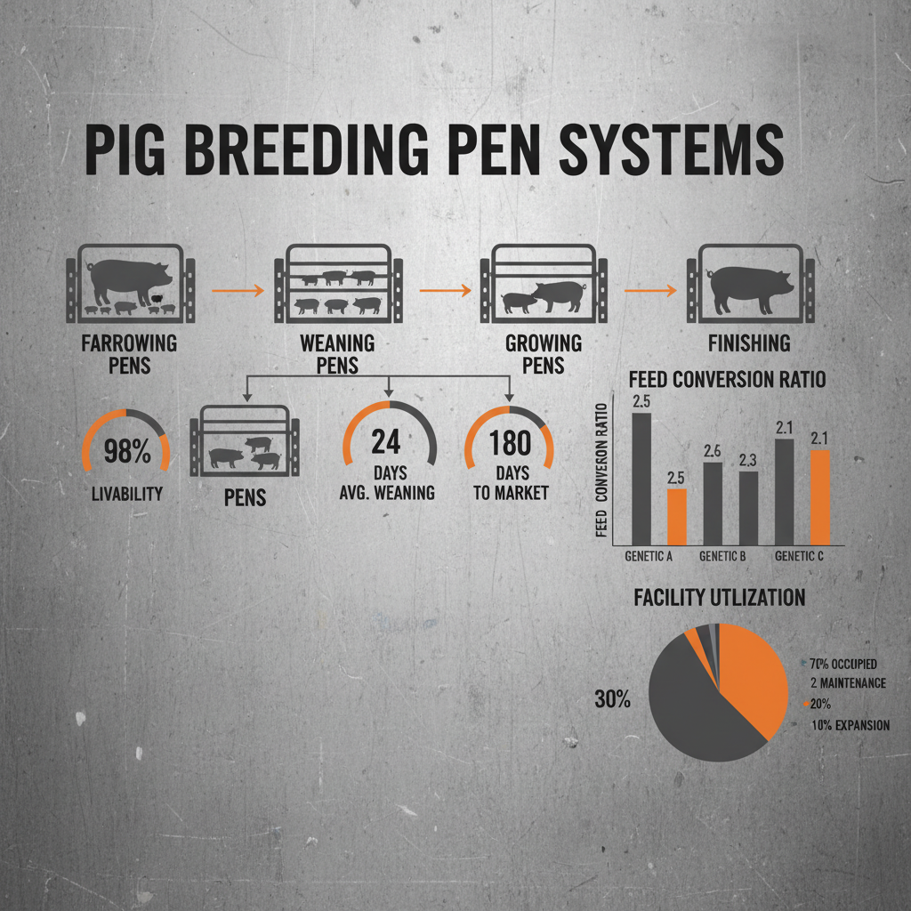 Optimizing Pig Breeding with Modern and Durable Pig Breeding Pens Optimizing Pig Breeding with Modern and Durable Pig Breeding Pens