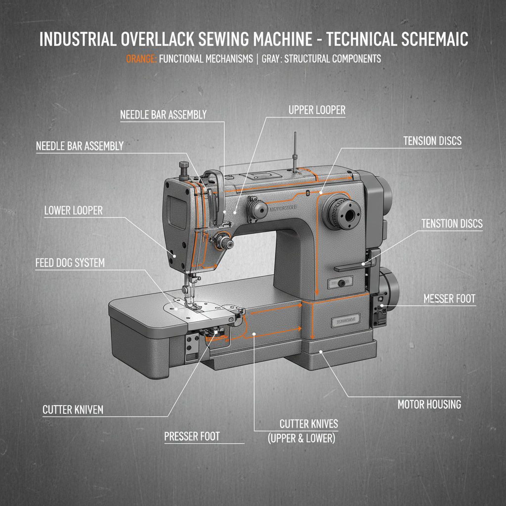 Comprehensive Guide to Industrial Overlock Sewing Machine Selection and Maintenance