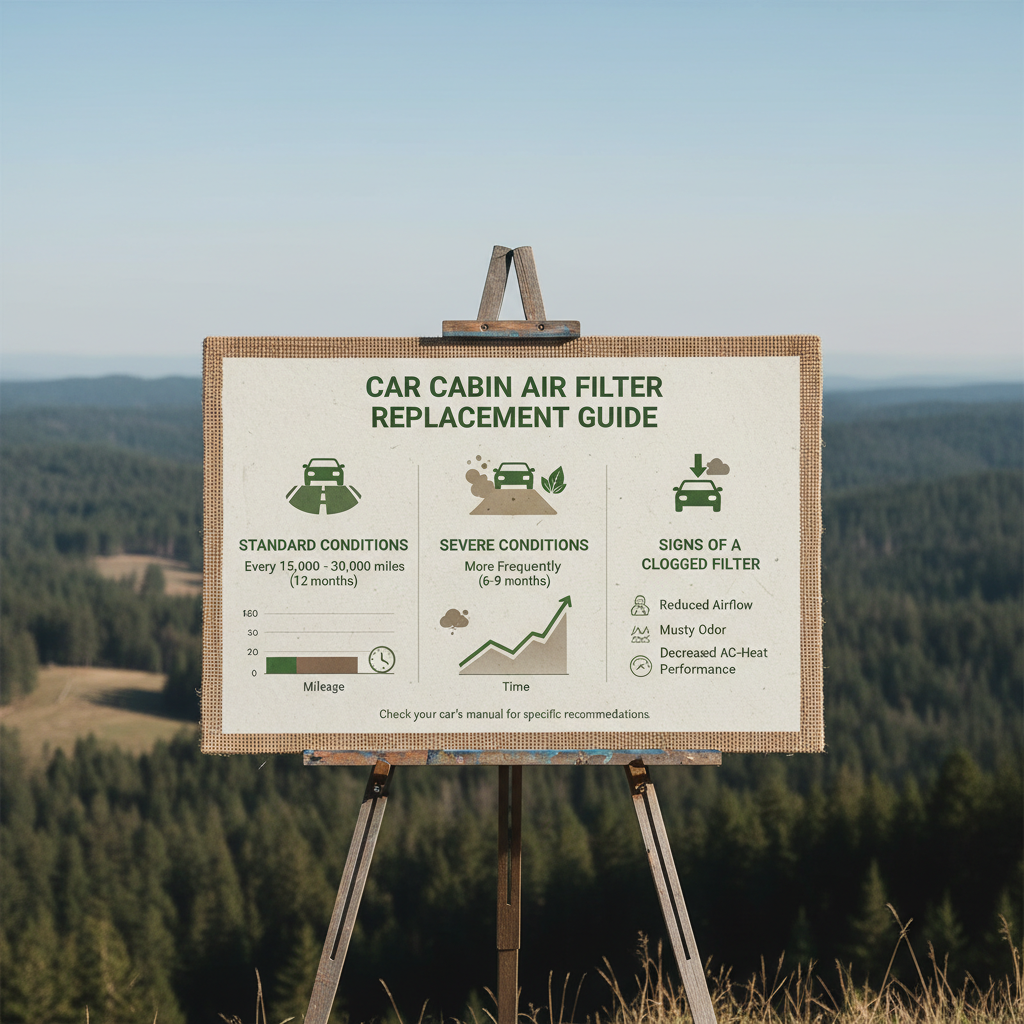 How Often Should I Change My Car Cabin Air Filter For Optimal Health
