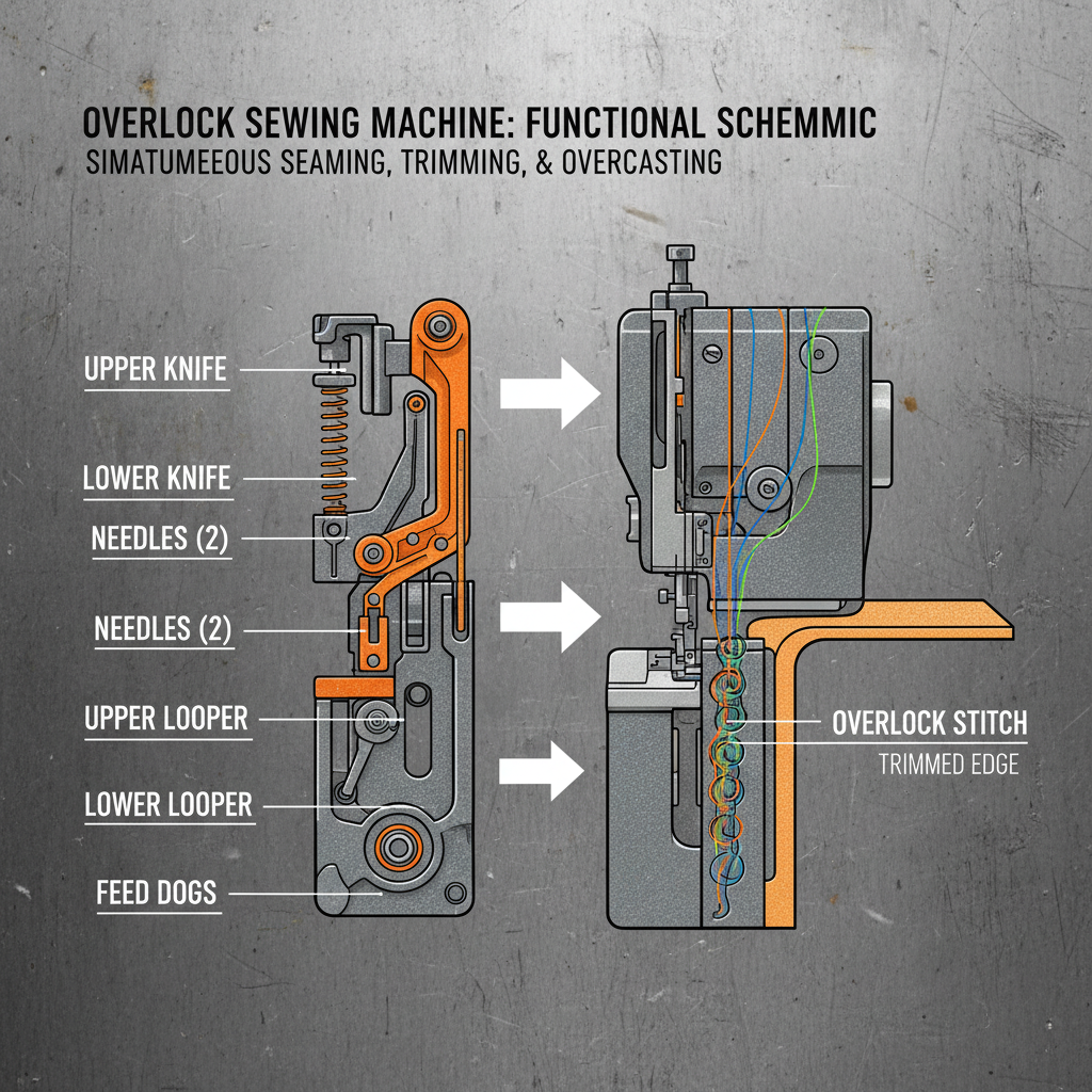 What is an Overlock Sewing Machine A Comprehensive Guide to Sergers