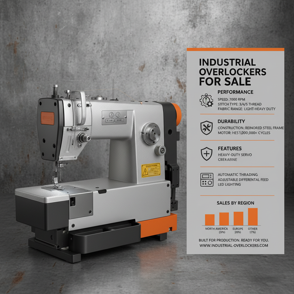 Find the Best Deals on Overlockers for Sale and Enhance Your Sewing Projects