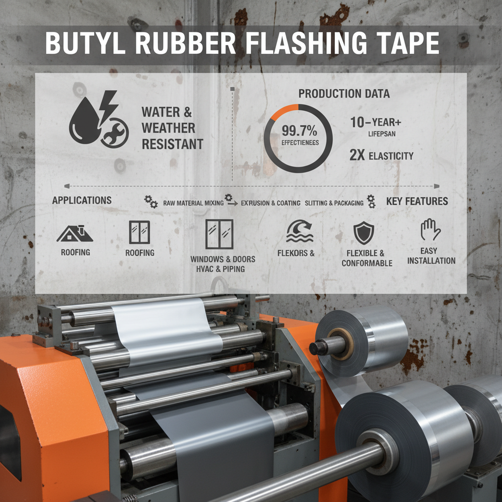 Comprehensive Guide to Butyl Rubber Flashing Tape for Roofing and Waterproofing