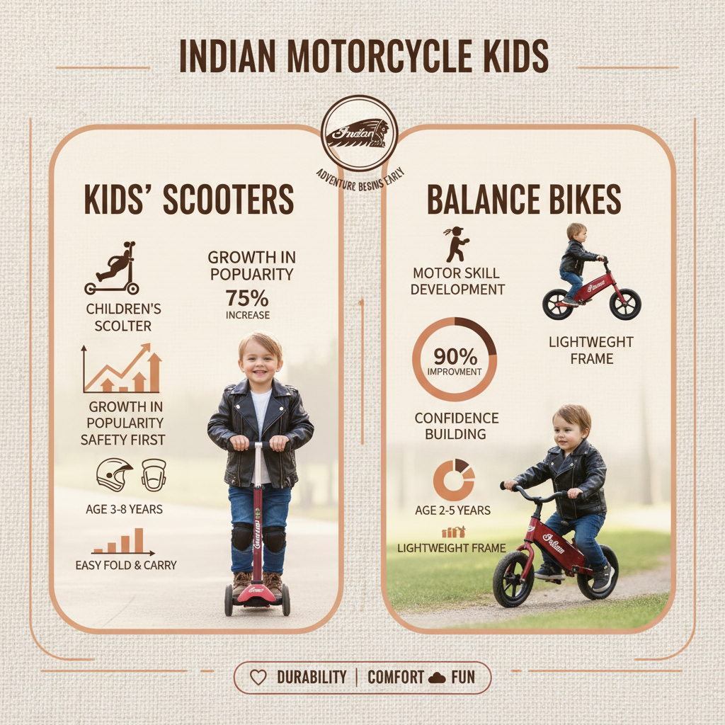 Discover the Joy of Riding with Indian Motorcycle Kids Vehicles and Safety