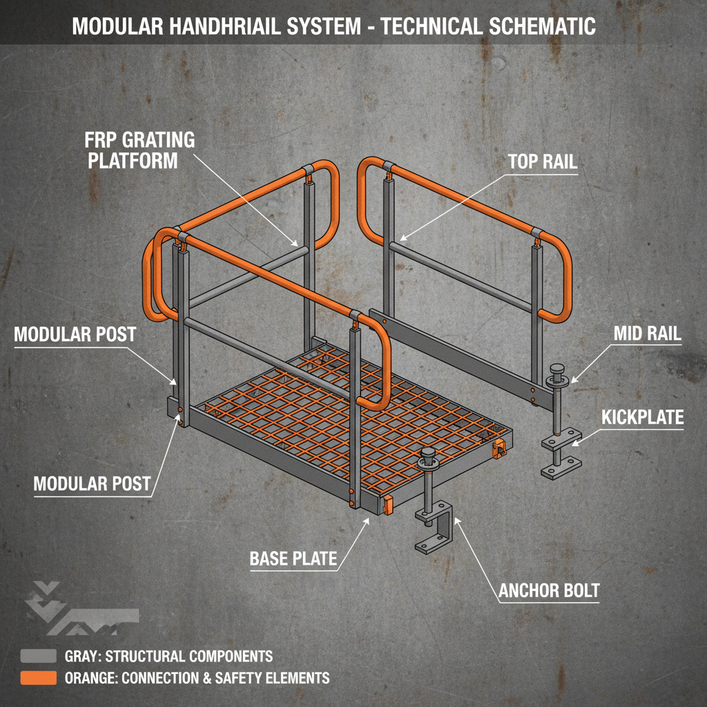 Exploring the Benefits of a Versatile Modular Handrail System for Safety
