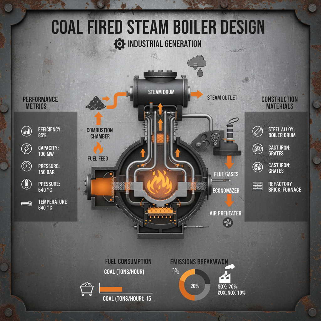 Comprehensive Coal Fired Steam Boiler Design for Industrial Applications