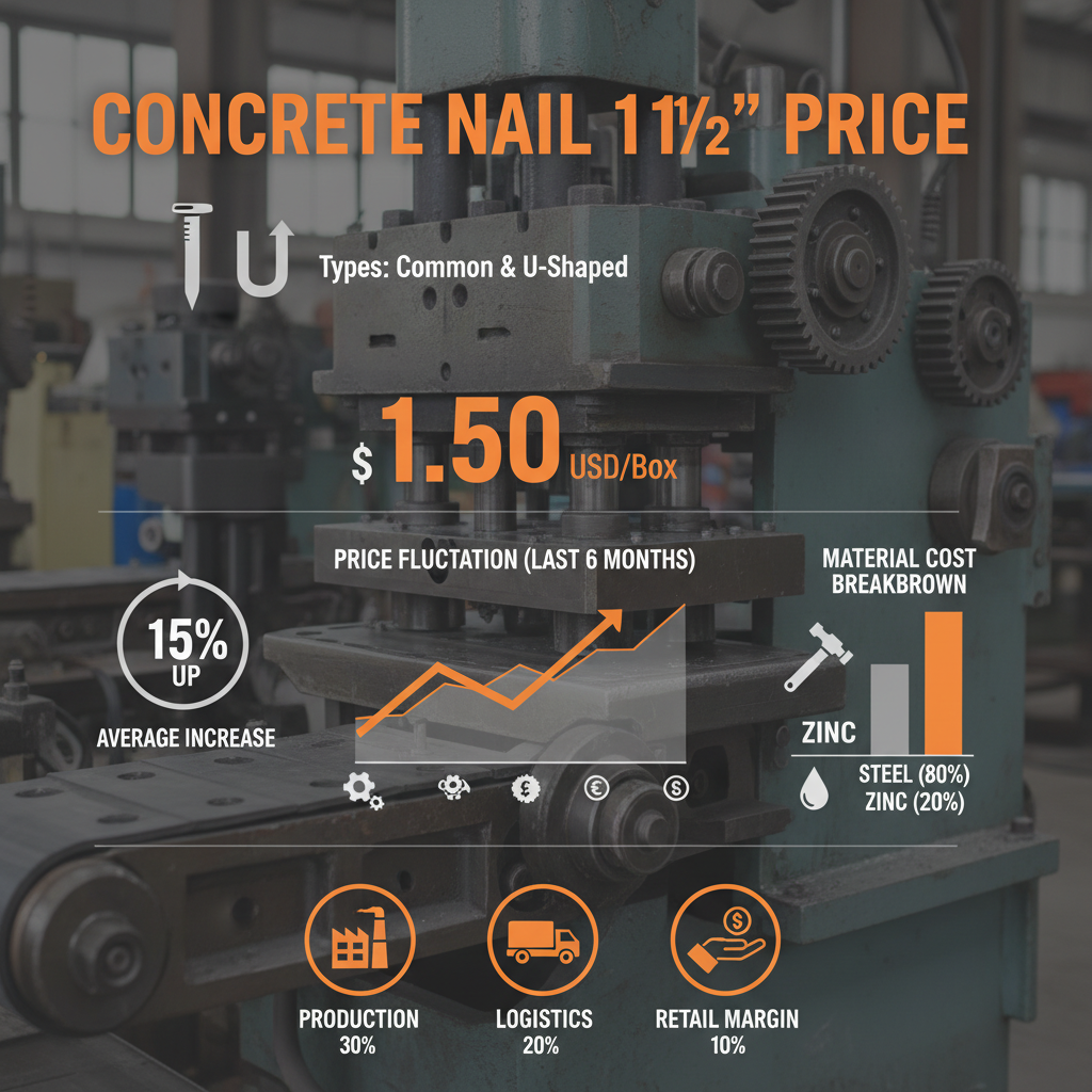 Understanding Concrete Nail 1 1/2 Price Factors Types and Applications