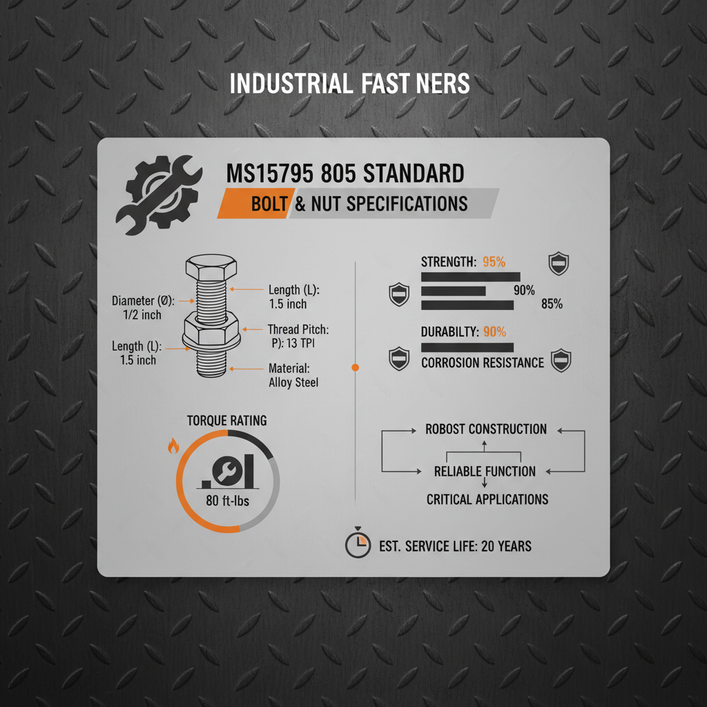 Comprehensive Guide to MS15795 805 Fasteners for Aerospace and Industrial Use